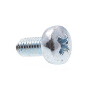 PRIME-LINE Machine Screw, Metric, Pan Head, Phil Drive M3-0.5 X 6MM Zinc Plated Steel 25PK 9131002